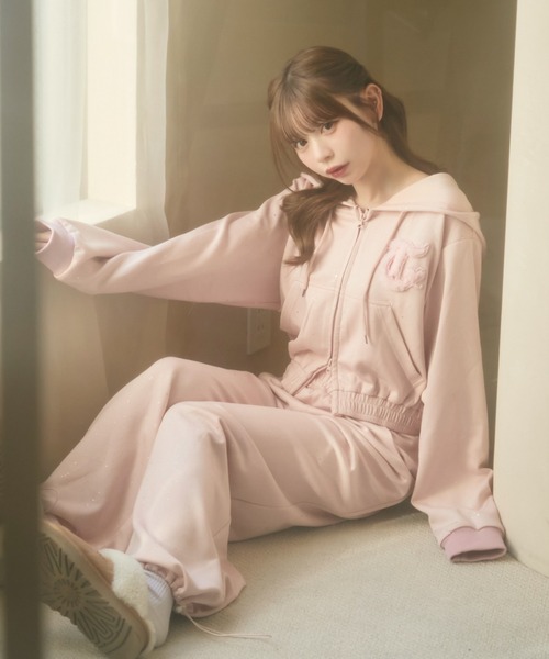 TITTY＆CO.（ティティーアンドコー） スウェットパンツ ジャージ ラメ