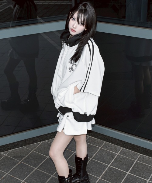 REFLEM（レフレム） スカート 「REFLEM/レフレム」ポーチ付きジャージ