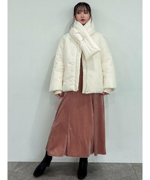 dazzlin（ダズリン） ダウンコート ダウンジャケット スタンドミドル