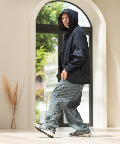 CAMBIO（カンビオ） ジーンズ mp12773-Accordion Jacquard Denim Wide