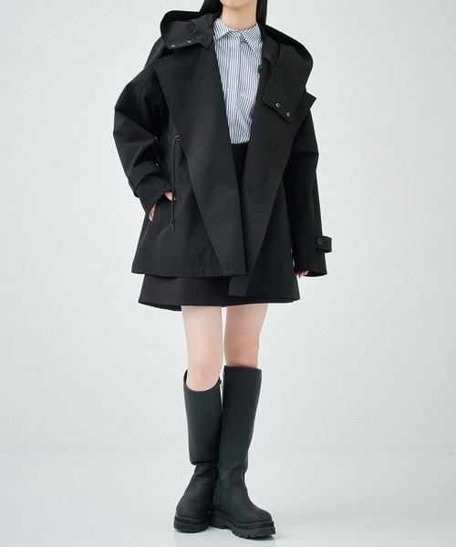 CLANE（クラネ） スカート 「CLANE/クラネ」WIDE BELT CONSTRUCTIVE