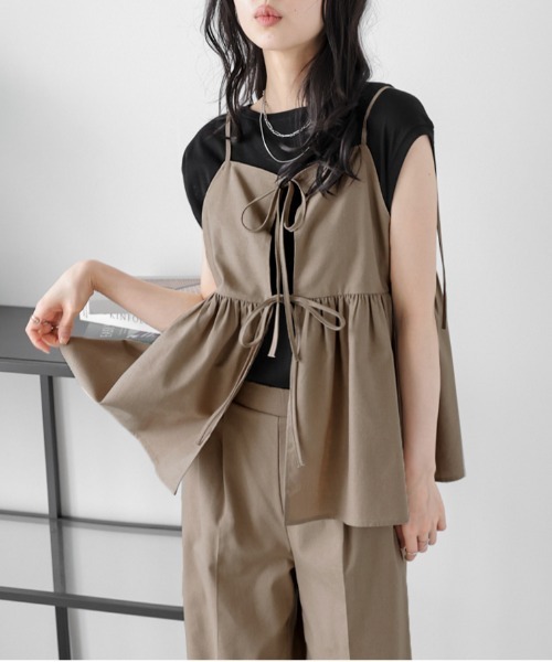 La-gemme（ラジェム） セットアップ 前後2WAYビスチェ×パンツ