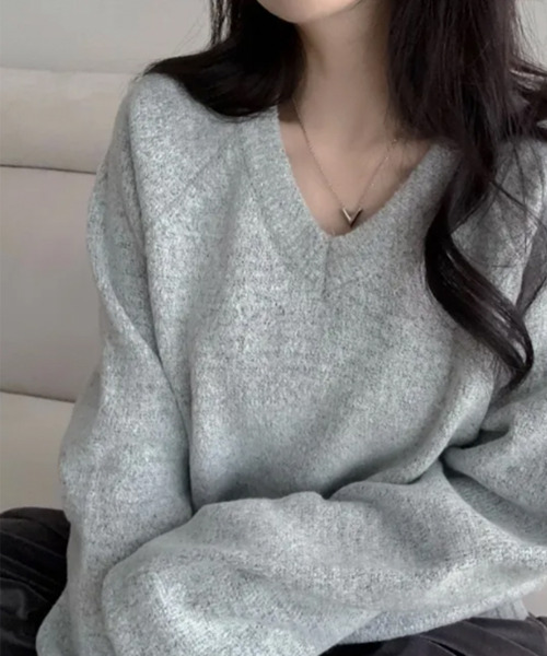 ニット セーター Vネック ニットトップス レディース : ZOZOTOWN Yahoo