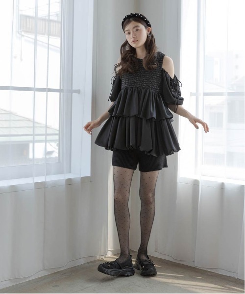 RANDA（ランダ） スニーカー ボリュームソールトゥシューズライク