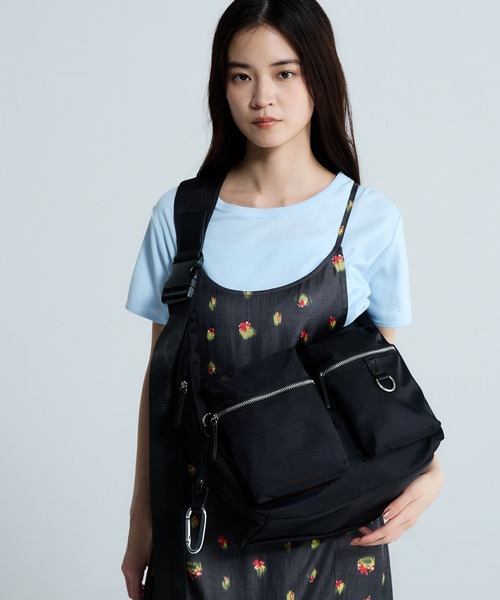 JEANASIS（ジーナシス） ショルダーバッグ バッグ ナイロンWポケット