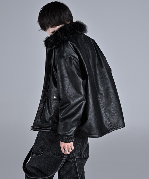 ADRER（アドラー） ブルゾン アウター The B-3 Reversible Fur Blouson