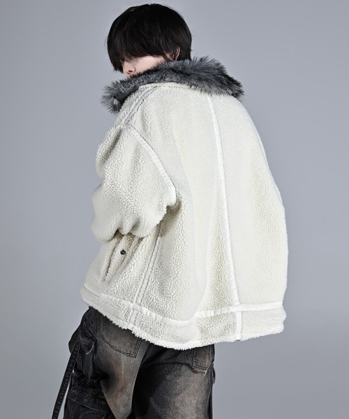 ADRER（アドラー） ブルゾン アウター The B-3 Reversible Fur Blouson