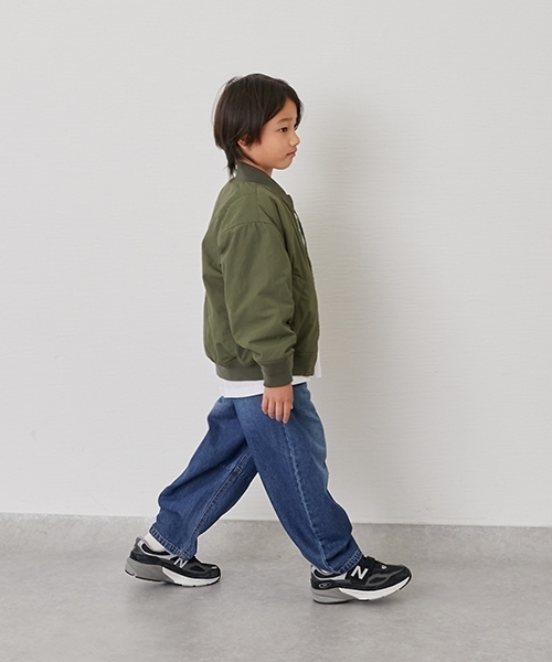 GLAZOS（グラソス） ma1 ma-1 「SKIT0LY」「リバーシブル」MA-1 キッズ