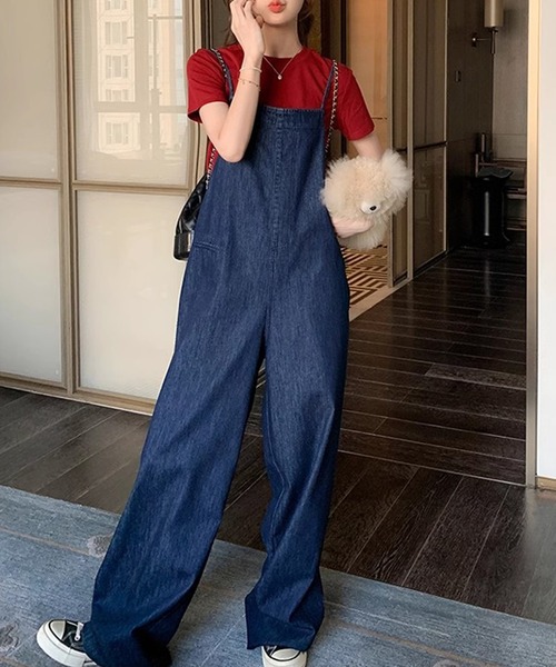 DAY CLOSET サロペット オーバーオール 「大きいサイズ有/ワン