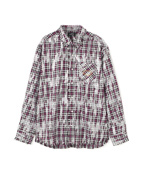 AFB（エーエフビー） シャツ AFB/エーエフビー/SPANGLE SHIRTS メンズ