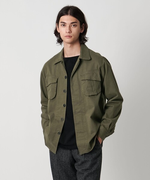 GUY ROVER（ギローバー） シャツ 「GUY ROVER」2ポケット ファー