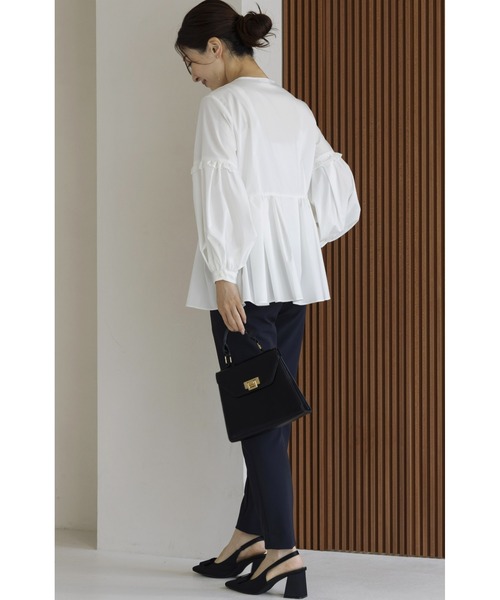 Sono（ソーノ） ブラウス シャツ 「定番人気ブラウス」ご自宅でお洗濯