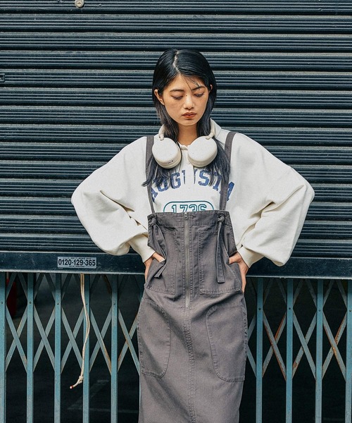 niko and…（ニコアンド） ジャンパースカート 「MODE NORM CORE