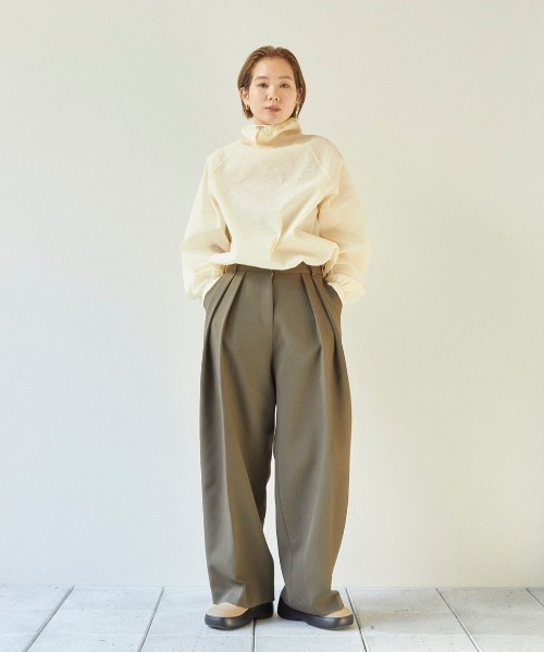 TODAYFUL パンツ Bonding Wide Trousers レディース : ZOZOTOWN Yahoo