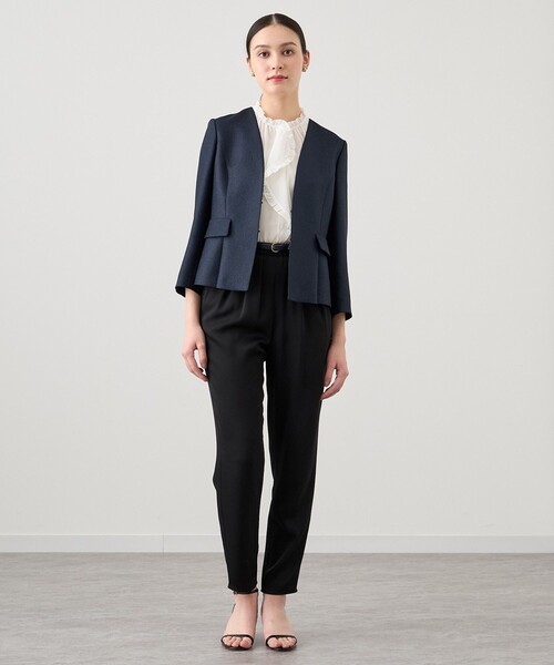 ANAYI（アナイ） ジャケット ノーカラージャケット 「セットアップ対応