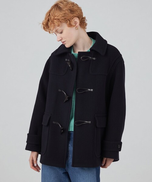 MACPHEE（マカフィー） ダッフルコート コート ウールナイロンメルトン