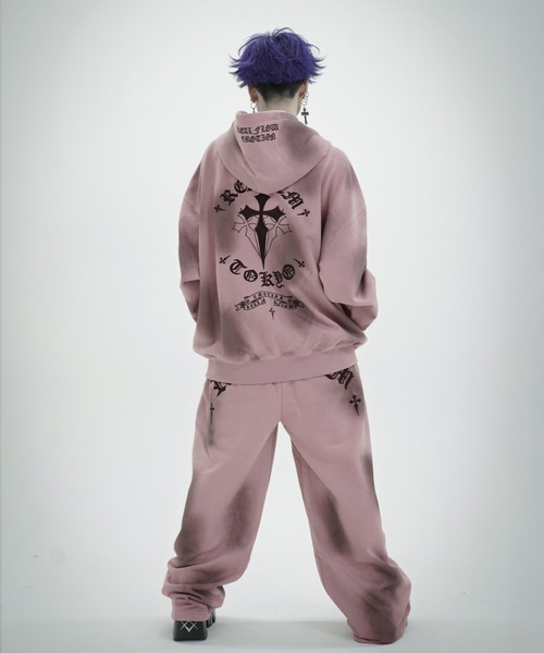 REFLEM（レフレム） パーカー 「REFLEM/レフレム」クロス刺繍ZIP