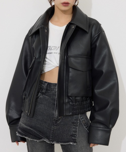 SLY（スライ） ブルゾン 2 ブラック レディース : ZOZOTOWN Yahoo!店