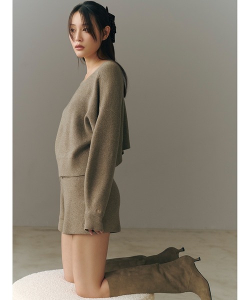 FRAY I.D（フレイ・アイディー） パンツ ウォッシャブルカシミヤシルク