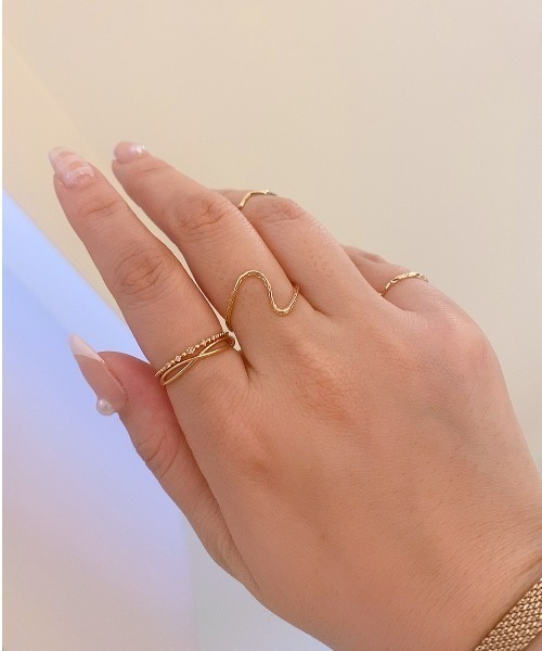 NOJESS（ノジェス） 指輪 リング K10リング レディース : ZOZOTOWN