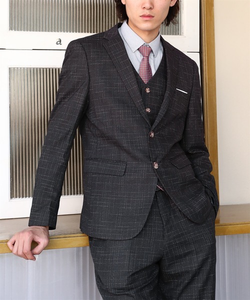 Cloudstyle セットアップ 「Cloudstyle」チェック柄/ スリーピース