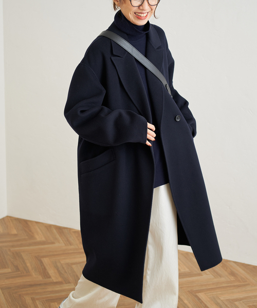 FRAMeWORK（フレームワーク） アウター SUPER160sダブルブレストコート
