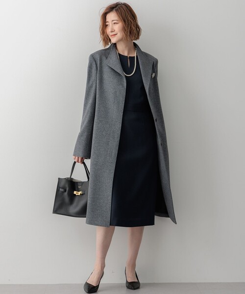 23区（ニジュウサンク） コート アウター ウールカシミヤビーバー
