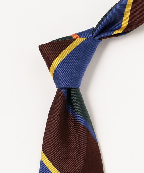 BEAMS+（ビームスプラス） ネクタイ プレッピーレジメンタル