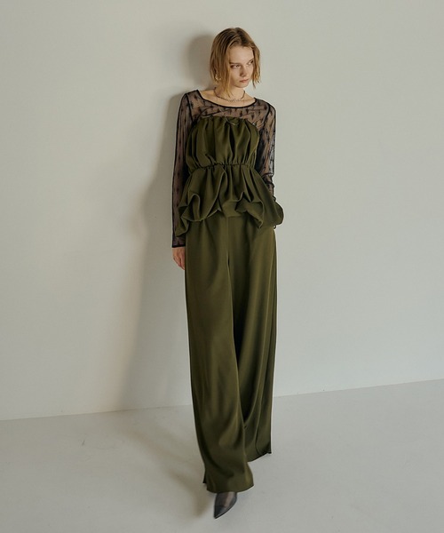 et.UNiVER パンツドレス Baloom cami set up : ZOZOTOWN Yahoo!店