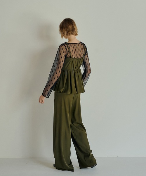 et.UNiVER パンツドレス Baloom cami set up : ZOZOTOWN Yahoo!店