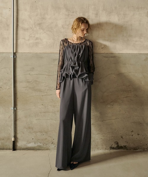 et.UNiVER パンツドレス Baloom cami set up : ZOZOTOWN Yahoo!店