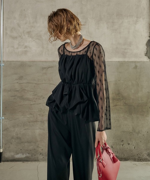 et.UNiVER パンツドレス Baloom cami set up : ZOZOTOWN Yahoo!店