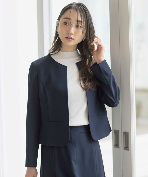 ANY SIS（エニィスィス） ジャケット ノーカラージャケット 「UVカット