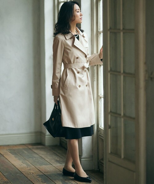 23区（ニジュウサンク） トレンチコート コート コットンポリエステル