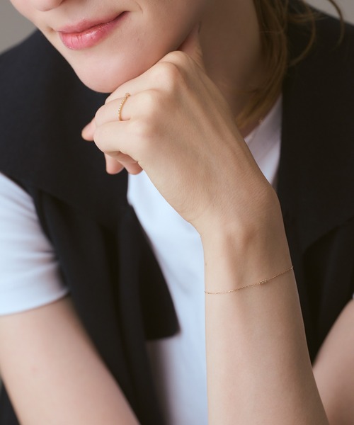 agete（アガット） ブレスレット 「WEB限定」K10ダイヤモンド