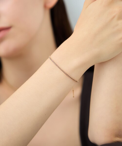 ete（エテ） ブレスレット 「ラインストーン」 ブレスレット /シン