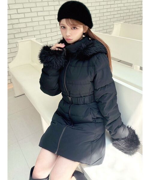 RESEXXY（リゼクシー） ダウンコート ダウンジャケット 「ブラック