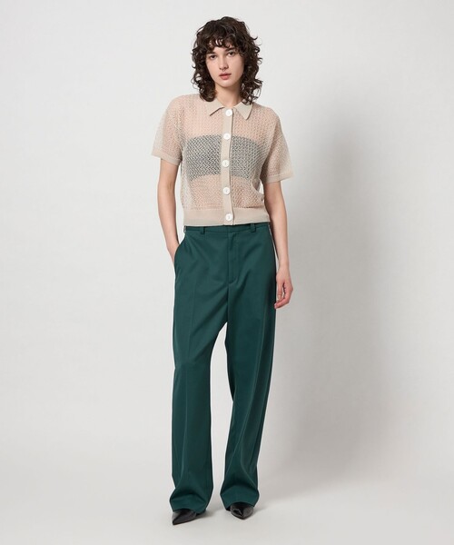 6 スラックス パンツ 「6(ROKU)」チノパンツ 25FW レディース