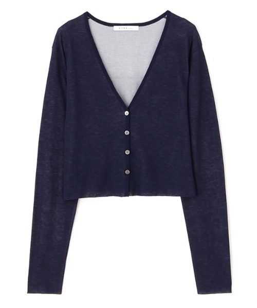 ETRE TOKYO（エトレトウキョウ） カーディガン Vネックバイカラー