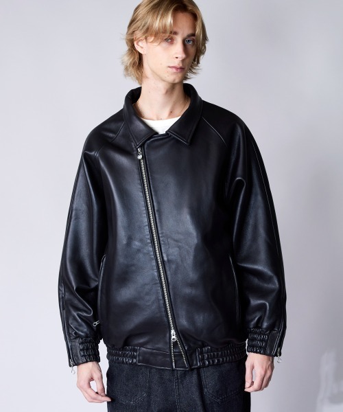 rehacer（レアセル） 革ジャン ライダース : Joint Sheep Riders JKT