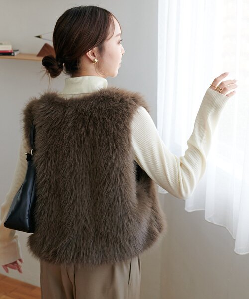 Discoat（ディスコート） ベスト ジレ 「ご好評につき新色追加