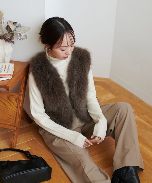 Discoat（ディスコート） ベスト ジレ 「ご好評につき新色追加