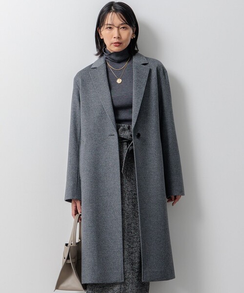 コート チェスターコート 「滝沢眞規子さん着用」ウールカシミヤ
