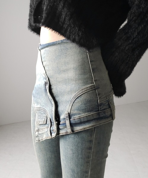 me+em select（ミームセレクト） ジーンズ デニム デニムパンツ