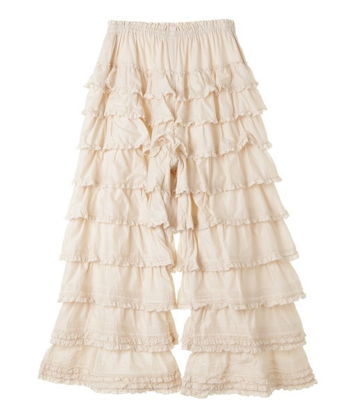 PINK HOUSE（ピンクハウス） パンツ ローンフリルパンツ レディース