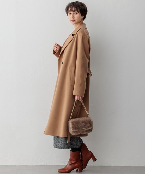 23区（ニジュウサンク） コート チェスターコート MTRカシミヤライト