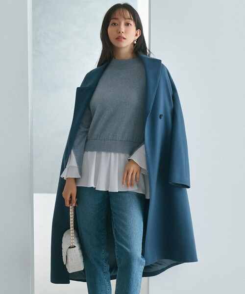 23区（ニジュウサンク） コート チェスターコート MTRカシミヤライト