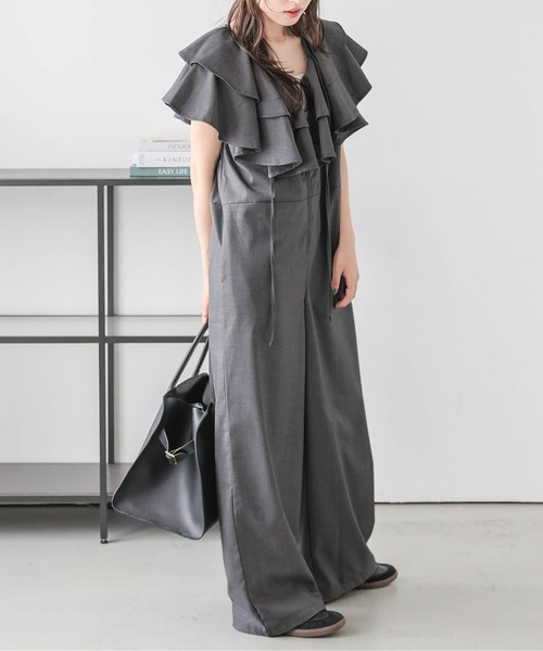 オールインワン フロントジップオールインワン レディース : ZOZOTOWN