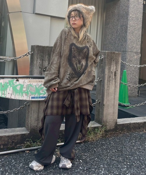 Candy Stripper（キャンディーストリッパー） パンツ CHECK SHIRT