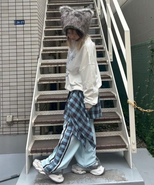 Candy Stripper（キャンディーストリッパー） パンツ CHECK SHIRT